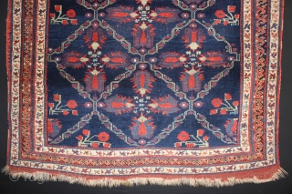 ca.1900 Wonderful Afshar rug,,size:152x128 cm 5x4.2ft                           