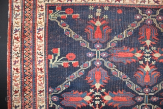ca.1900 Wonderful Afshar rug,,size:152x128 cm 5x4.2ft                           
