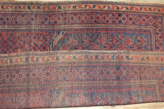 ca.1880 Dokhtar E Qazi Baluch Prayer rug,,wonderful natural colours,,size:150x110 cm  5x3.8 ft                    