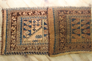 ca.1900 wonderful Ersari Torba,,Synthetic colours,,size:45x126 cm 1.6x4.2 ft                         