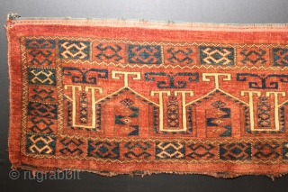 ca.1900 Wonderful Ersari Torba,Wnderful Natural colours,,size:42x144 cm  1.5x4.9 ft                       