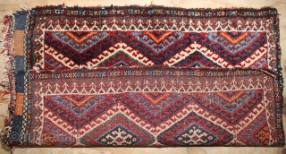 ca.1900 A Pair Weramin bagface,,wonderful Natural colours,,size:70x60 & 65x60 cm  2.4x2 & 2.2x2 ft                  