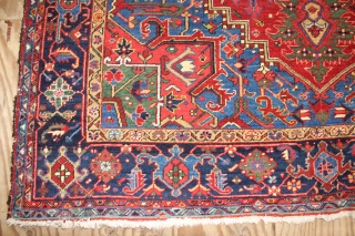 Wonderful Heriz Rug,great Natural colours,,size:360x235 cm                           