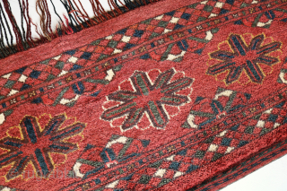 Turkoman Ersari Torba
Excellent condition.
48 x 152 cm                          
