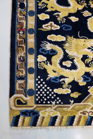 Chinese Dragon Rug 
Circa 1940

167 cm square                          