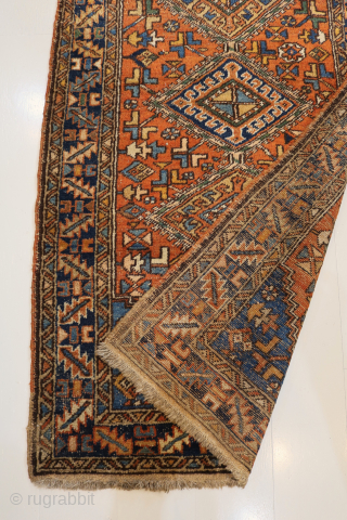 Heriz rug 
Circa 1900

Excellent condition, 
minimum wear on some of the borders.

183 x 95 cm
6 x 3,10 feet



               
