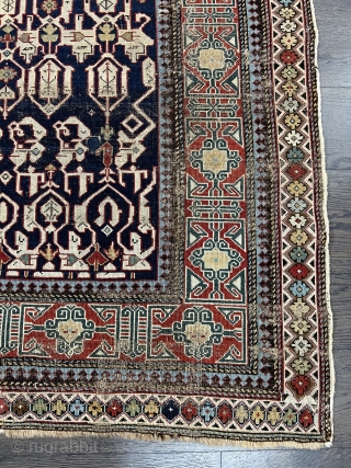 Caucasian Konaghan Shirwan rug 
170x116  cm           5.5x3.8 ft              