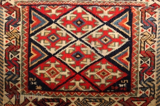 ca.1900 wonderfull Kashqai bagface,,wonderful Natural colours,,size:34x39 cm 1.2x1.4 ft                        