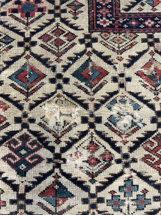 Caucasian Shirwan Prayer rug  5.6x3.8 ft   172x118 cm                      