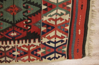 Sivrihisar kilim, Anatolia, 19th century, 113x200cm                           