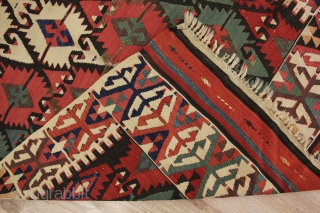 Sivrihisar kilim, Anatolia, 19th century, 113x200cm                           