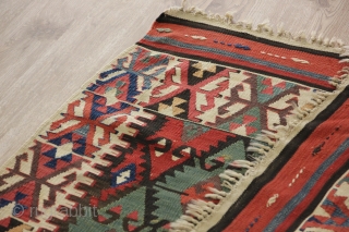 Sivrihisar kilim, Anatolia, 19th century, 113x200cm                           