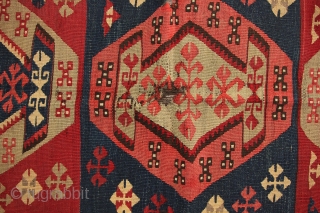 19. Century Anatolian Mut Kilim - 159 x 100 cm.                       