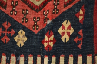 19. Century Anatolian Mut Kilim - 159 x 100 cm.                       