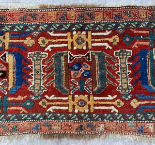 Early 20th Century Heriz Bag Size: 50x106 cm                         