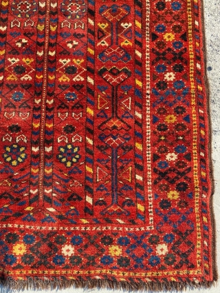 Beshir Engsi Rug Circa 1870 Size: 110x200 cm                         