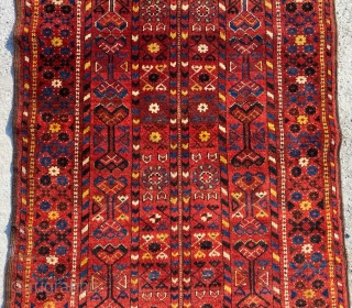 Beshir Engsi Rug Circa 1870 Size: 110x200 cm                         