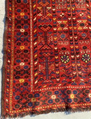 Beshir Engsi Rug Circa 1870 Size: 110x200 cm                         