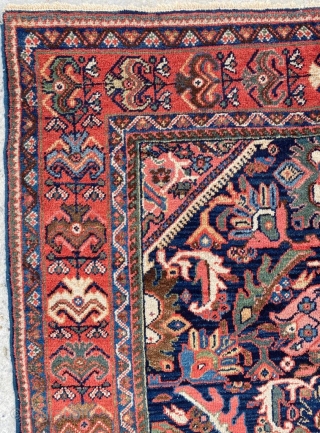 Perfect Condition Persian Mahal Rug Size: 135x200 cm                         