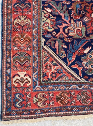 Perfect Condition Persian Mahal Rug Size: 135x200 cm                         