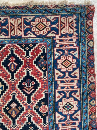 Mid-19th Century Shirvan Kuba Rug Size: 105x125 cm                         