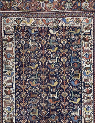 Antique Khamseh Rug, 3rd quarter 19th century. Size : 180 x 130 cm. Contact: halilaalan@gmail.com                  