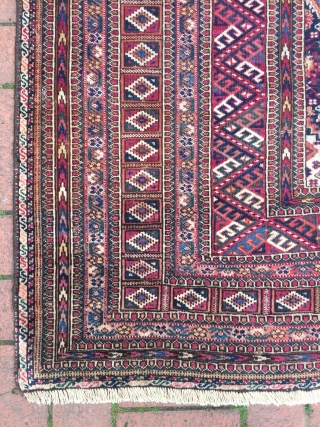 Herati Design Turkoman Tekke Rug, Kelleh size 510 x 200
Good condition                      