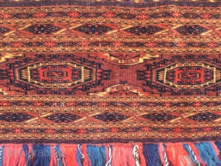 Turkoman Tekke Asmalyk fine weave 127 x 29 cm                        