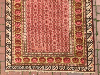Seychour Rug circa 1900
Dimensions : 220 x 130 cm                        