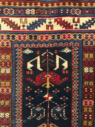 Full pile Kuba Shirvan have some abrage on ground circa 1870 size : 265 x 101 cm                