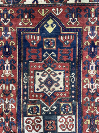 Antique Fachralo prayer rug circa 1860. All natural dyes. It has old re-piled places inside and remake two ends. Size: 170 x 112 cm please contact via; halilaalan@gmail.com // +90 534 330  ...