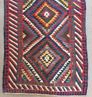 North West Persian (?) Kilim 
Size : 190 x 97 cm                      