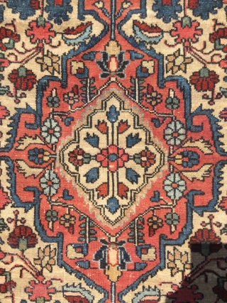 Circa 1890 Lilihan area rug 122 x 78 cm                        