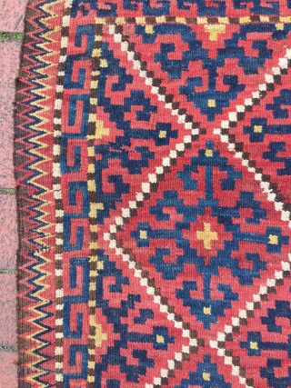 Northwest Persian Kilim bagface 85 x 85 cm                         