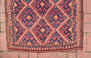 Northwest Persian Kilim bagface 85 x 85 cm                         