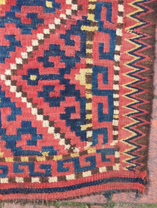 Northwest Persian Kilim bagface 85 x 85 cm                         