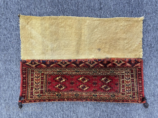 Circa 1860 Akhal tekke torba mint condition and untouched. 75 x 25 cm (without kilim). Please directly contact via e-mail or WhatsApp. +90 534 330 38 48 // halilaalan@gmail.com    