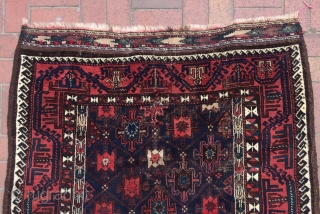 Baluch Rug with silk details 180 x 125 cm                        