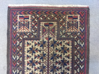 Antique Baluch Prayer Rug 145 x 81 cm                         