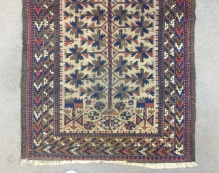 Antique Baluch Prayer Rug 145 x 81 cm                         