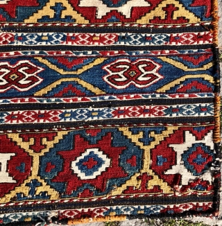 Caucasian salt bag circa 1870 size:50x41 cm                          