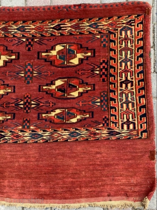 Turkmen Yamut Cuval circa 1870 size:74x124 cm                          