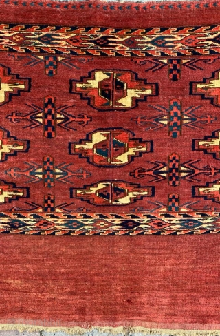 Turkmen Yamut Cuval circa 1870 size:74x124 cm                          