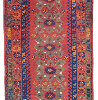 Late of the 19th century Anatolian Konya Runner. Have a good condition. size 116x430 cm. Please send me directly mail.
halilaydinrugs@gmail.com             