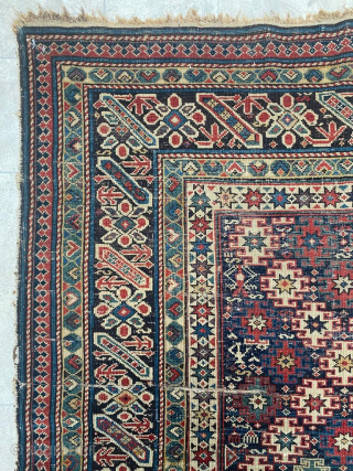 Caucasian Chi-Chi Rug Circa 1880 Size: 122x148 cm
Please contact directly. Halilaydinrugs@gmail.com                      