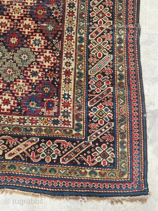 Caucasian Chi-Chi Rug Circa 1880 Size: 122x148 cm
Please contact directly. Halilaydinrugs@gmail.com                      