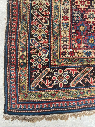Caucasian Chi-Chi Rug Circa 1880 Size: 122x148 cm
Please contact directly. Halilaydinrugs@gmail.com                      