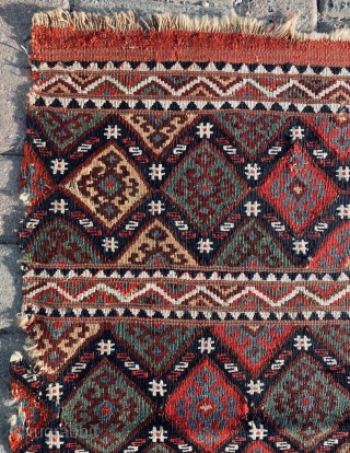 Erzurum Kilim Bag circa 1880 size:89x90 cm                          