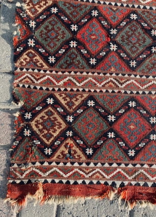 Erzurum Kilim Bag circa 1880 size:89x90 cm                          