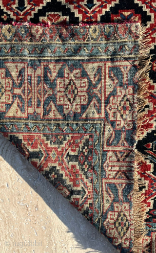 Kuba Shirvan Rug, Circa 1860s, size 105 x 125 cm. Please send me directly mail.
halilaydinrugs@gmail.com
                  